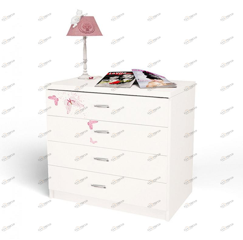 Комод ABC-KING 4 ящика,Фея 4631147960009