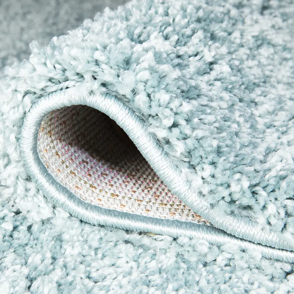 Ковер полипропилен Шагги Тренд L001 100x200 см цвет голубой MERINOS STLM-2137324 - Вид №2