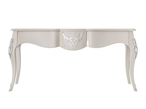 Деревянная прямоугольная консоль с ящиками