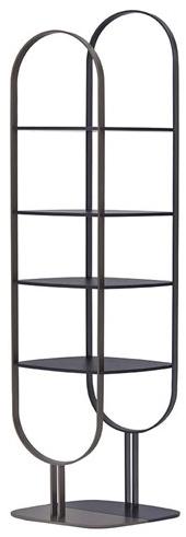 Tonin Casa Самонесущий книжный шкаф из крашеного металла  T6474  - Вид №1