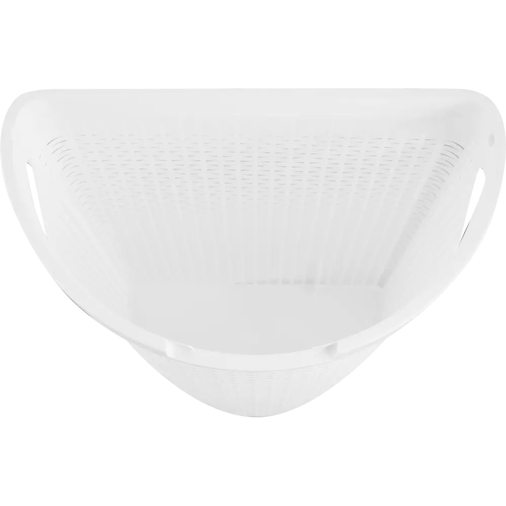 Корзина для белья Эко Стайл 45 л светло-серая БЫТПЛАСТ STLM-2165130 - Вид №3