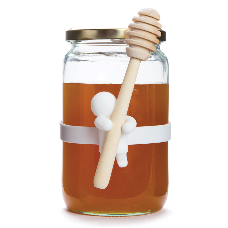 MB6771 Держатель для ложек june spoon силиконовый, белый Monkey Business  - Вид №3