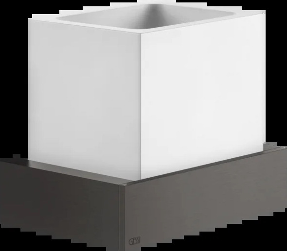 Держатель стакана 20807 707 Gessi Inverso ЧЕРНЫЙ МЕТАЛЛ BR. PVD