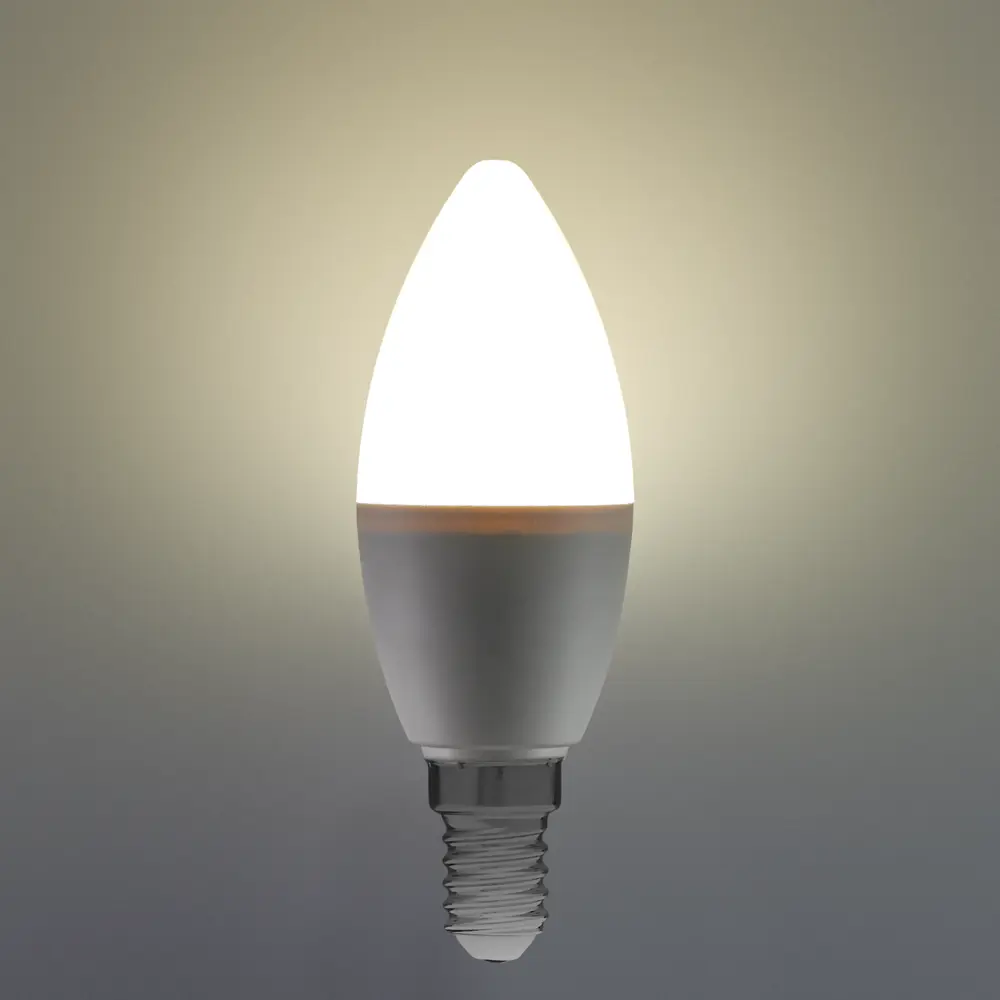 Лампа светодиодная Osram С35 E14 220-240 В 7 Вт свеча матовая 560 лм нейтральный белый свет 82837666 STLM-2064694  - Вид №3
