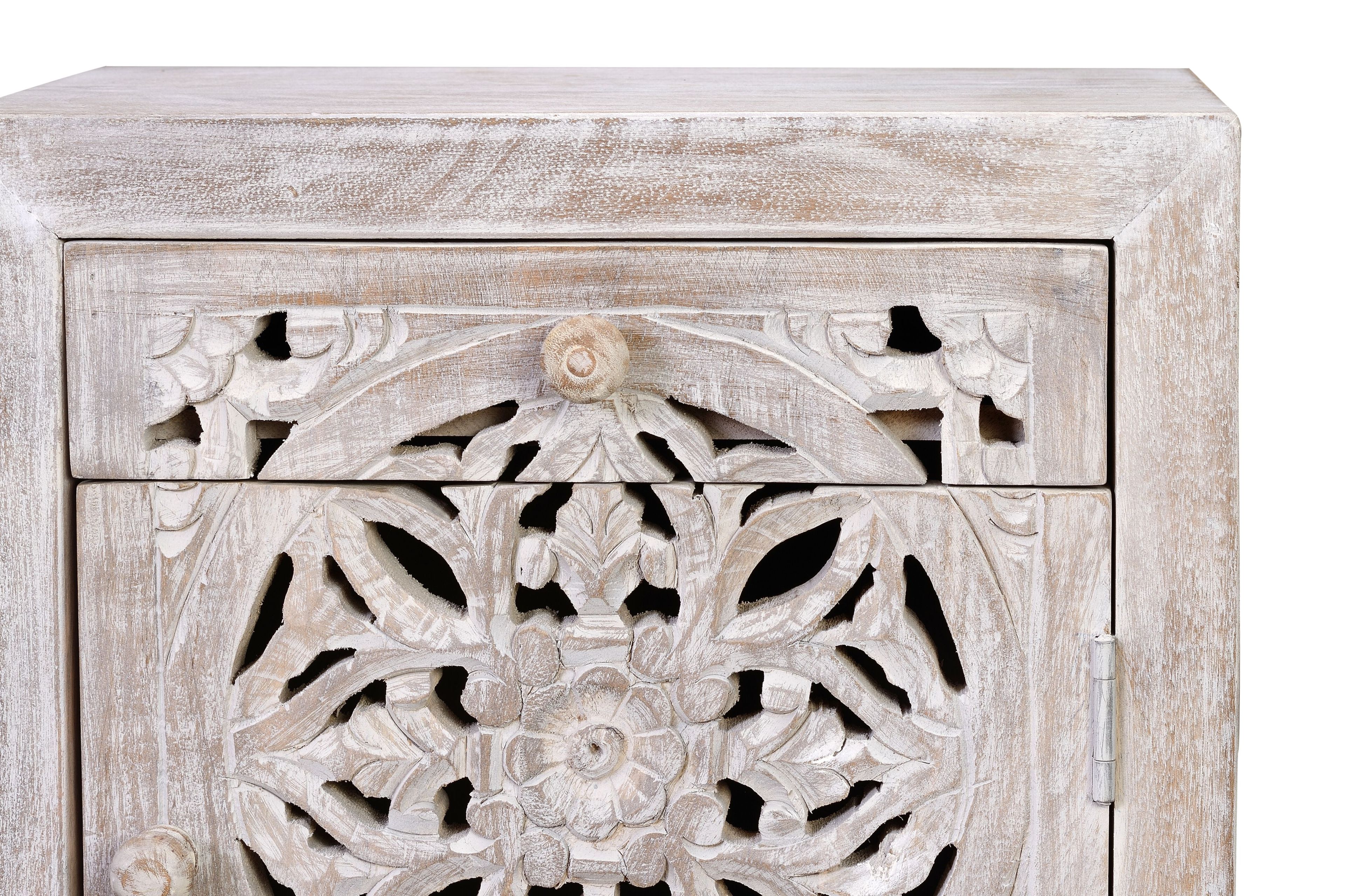 Тумбочка из манго с ящиками Giner y Colomer Миконос ARCH-00124360 - Вид №3