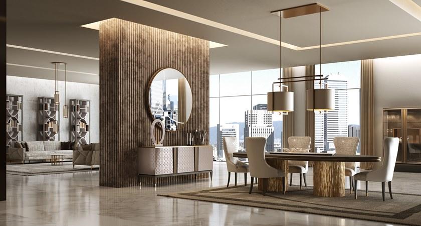 Valderamobili Овальный мраморный журнальный столик Mascari Msc010 - Вид №1