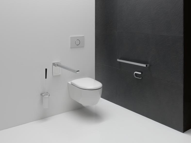 800.21.11040 держатель для туалетной бумаги HEWI Trennwandzubehör  - Вид №6