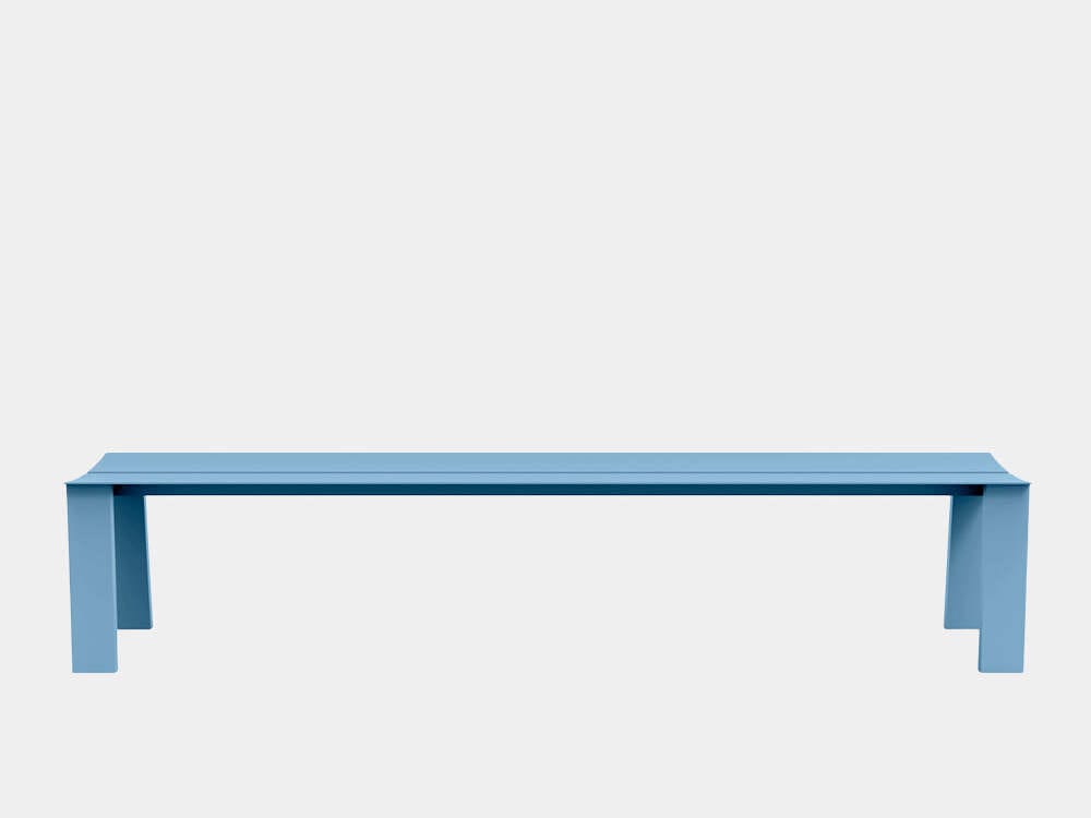 Алюминиевая скамья с порошковым покрытием RS Barcelona Seu ARCH-00067573 - Вид №171