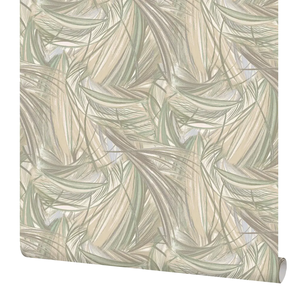 Обои флизелиновые Erismann Bolero зелёные 1.06 м 60137-04 STLM-2086868