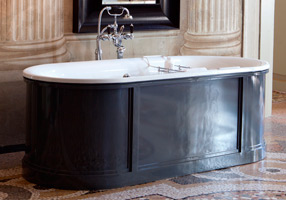 Gentry Home Новая Канада Cast iron bathtub Ral 9005 GH102175  - Вид №1