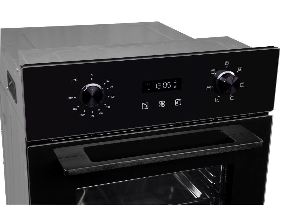 5343304 Электрический духовой шкаф Zigmund & Shtain E 145 B черный STDN-0058924 - Вид №2