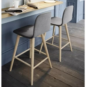 AltaCorte Высокий табурет из экокожи со спинкой Easylab El-zg6141