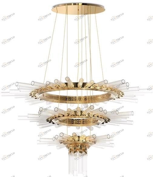 LUXXU Люстра из латуни Majestic sun-id-1428826