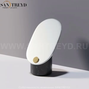 Agape CONSTELLATION Вертикальное зеркало с подставкой из черного мрамора ACOM0300NM