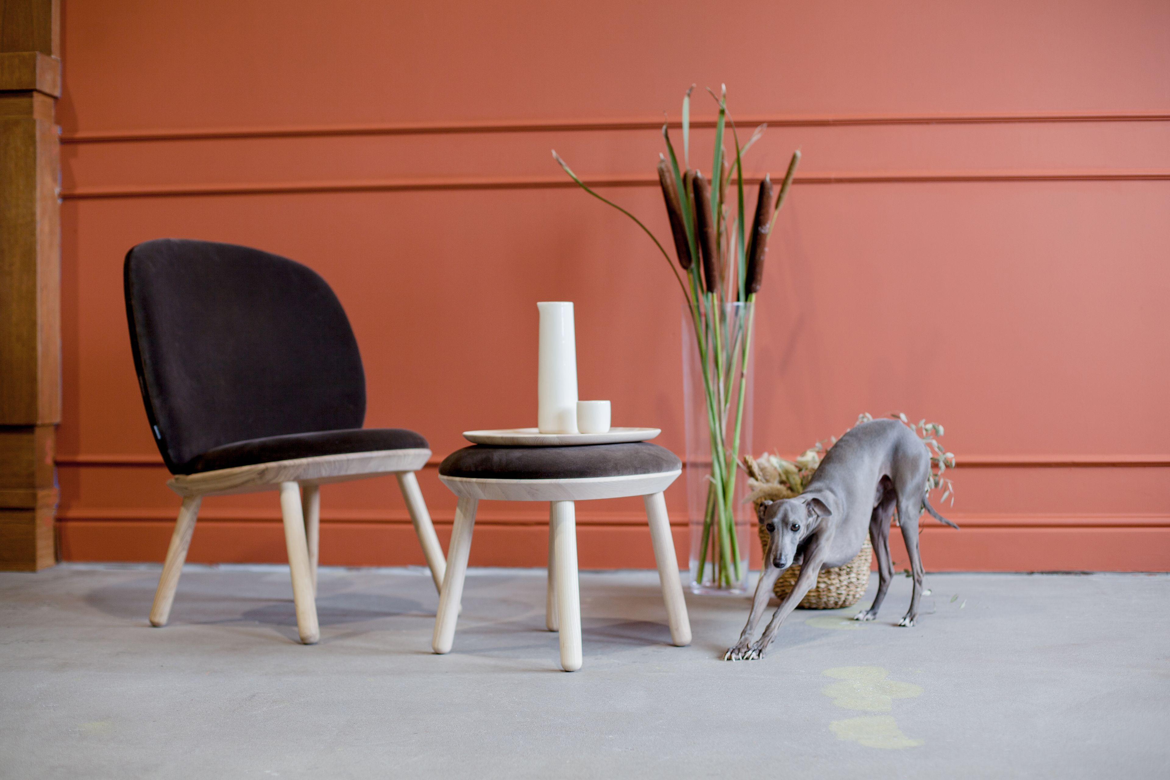 Бархатное кресло EMKO Naïve ARCH-00122416 - Вид №7