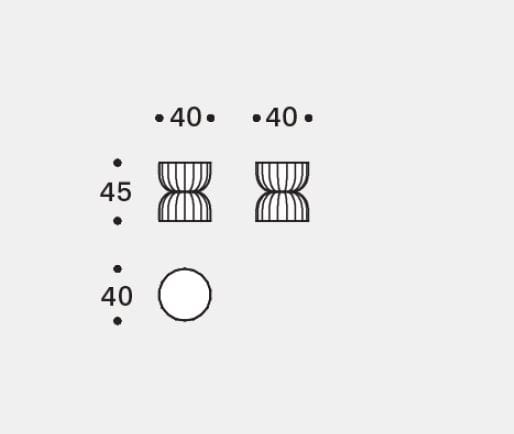 Круглый журнальный столик из полиуретана Saba Italia TEO ARCH-00015368 - Вид №4
