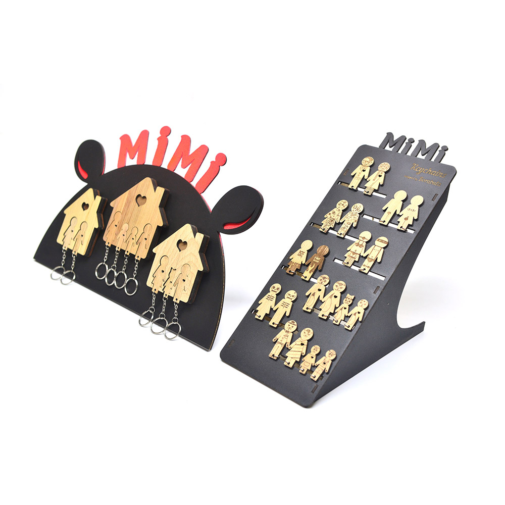 1501-41 Ключница «семья с сыном и дочерью» Mimi  - Вид №3