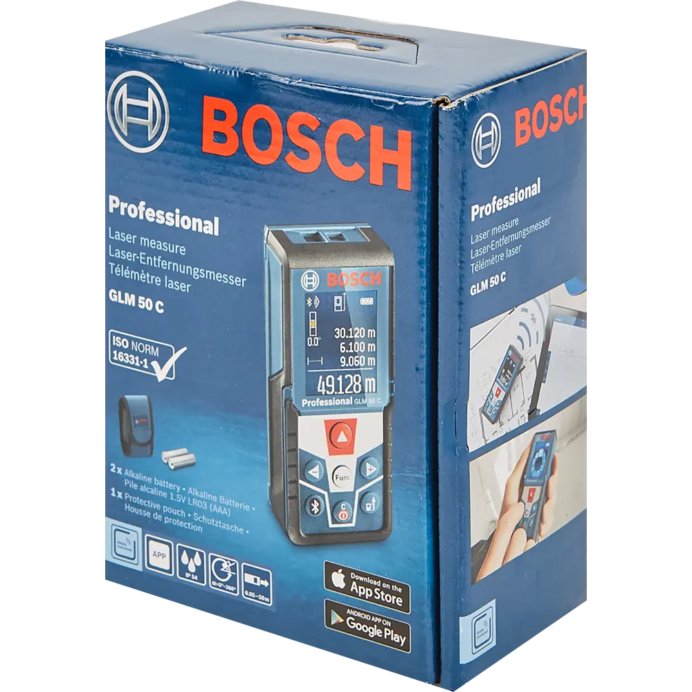 Дальномер лазерный Bosch GLM 50 C 0601072C00, до 50 м 82069448 STLM-2106784 BOSCH PROFESSIONAL  - Вид №3