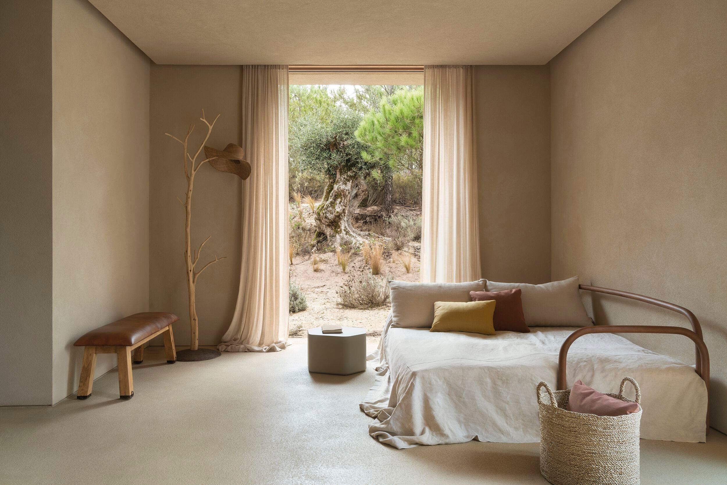 Диван-кровать из ткани и ротанга EXPORMIM 505 ARCH-00121317 - Вид №3