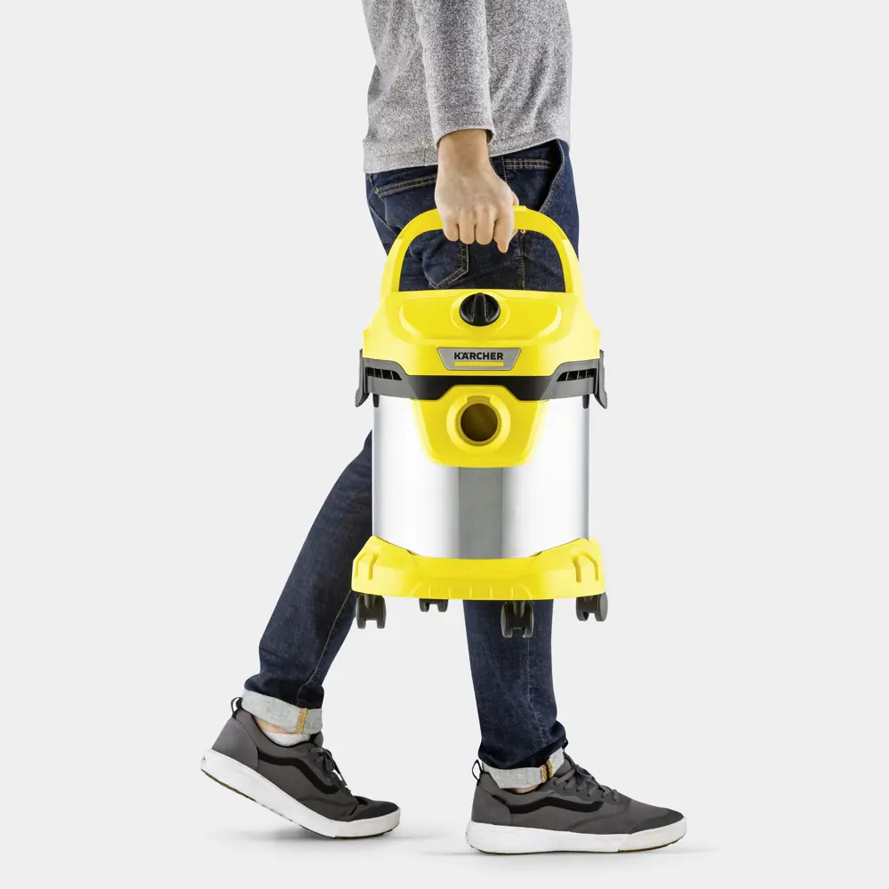 Пылесос строительный Karcher WD 2 Plus S V-15/4/18/C, 1000 Вт, 15 л 83802935 STLM-2150898  - Вид №2