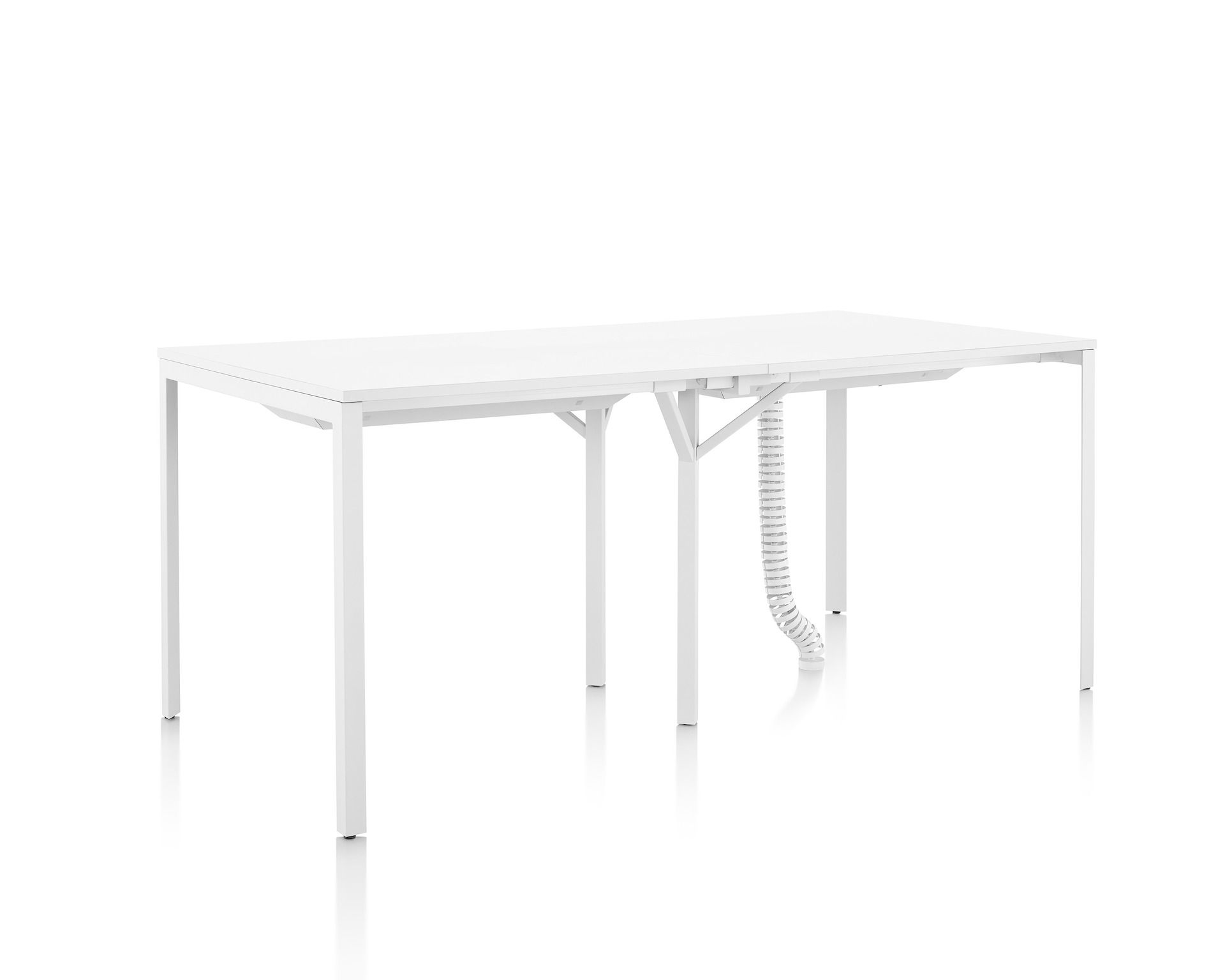 Стол с регулируемой высотой и звукопоглощающими перегородками Herman Miller макет студии ARCH-00126839 - Вид №86