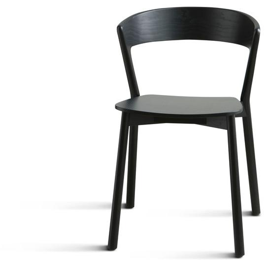 TrabA' Штабелируемый лакированный стул Edith 0070 le - Вид №3