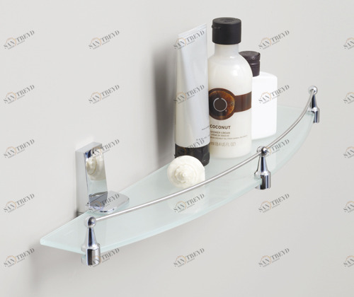 Lopau K-6044 Полка стеклянная с бортиком Santreyd 