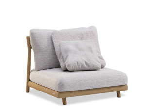 Садовый диван из тикового дерева