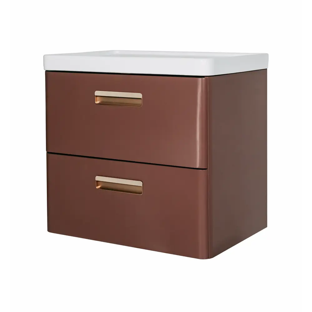 Santreyd Гарда — подвесная тумба с раковиной и двумя ящиками 89390142 STLM-1507558