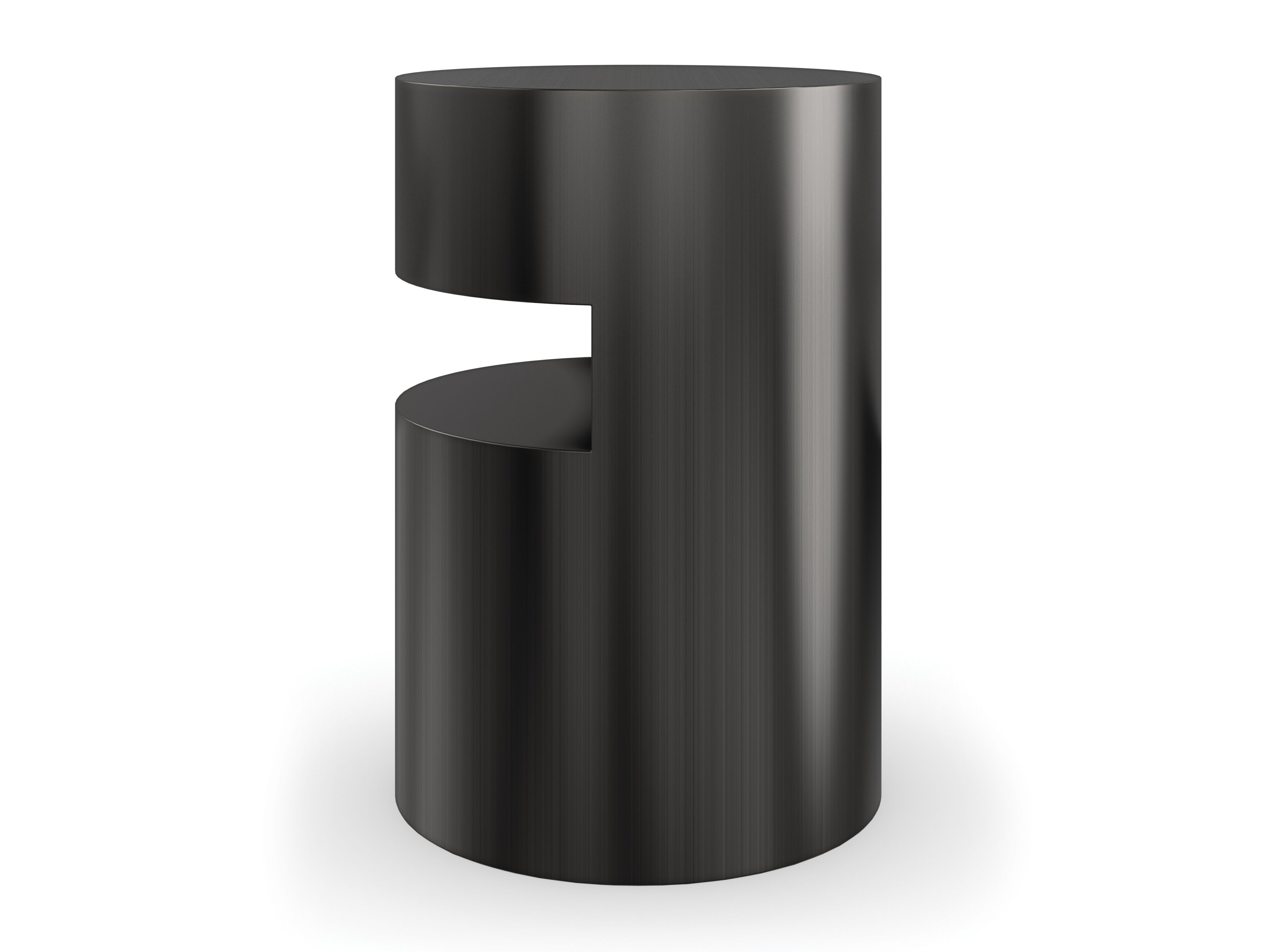 Высокий круглый деревянный журнальный столик Caracole CONSTELLATION ARCH-00038603 - Вид №2