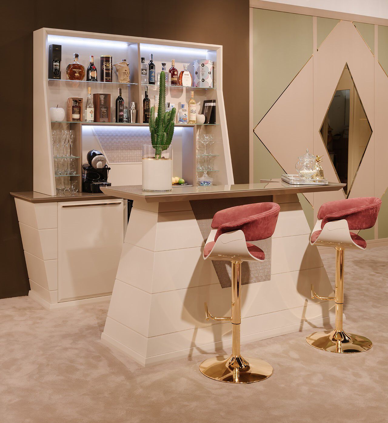 Барный стул со спинкой Vismara Design JOYCE ARCH-00124660 - Вид №4