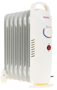 1076913 Масляный обогреватель Ресанта ОММ-7Н белый