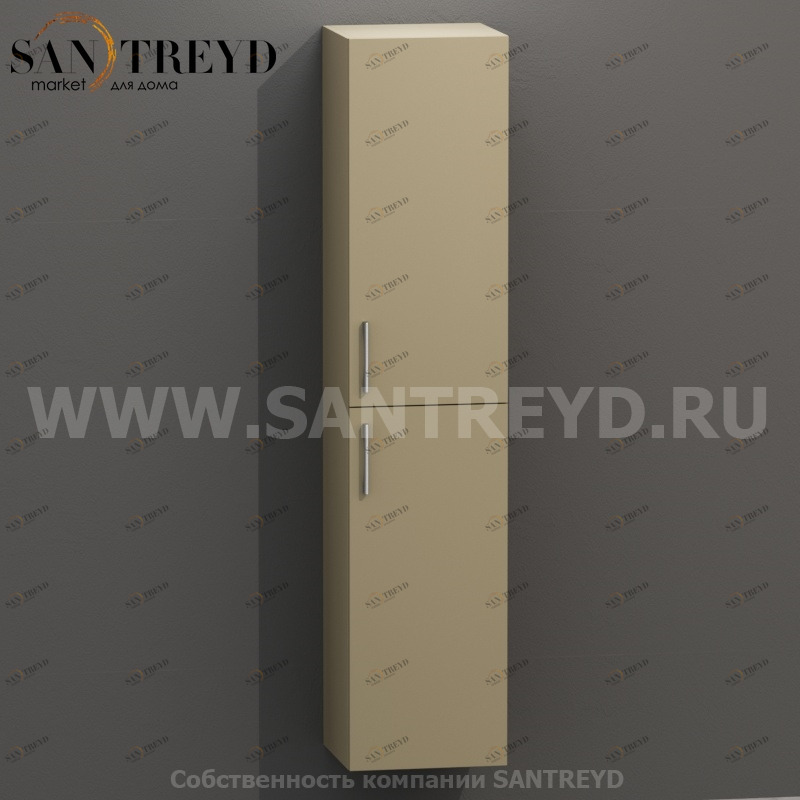 MDC135 Высокий шкаф с двумя створками 160 см коричневый Globo 4ALL Италия Ceramica Globo