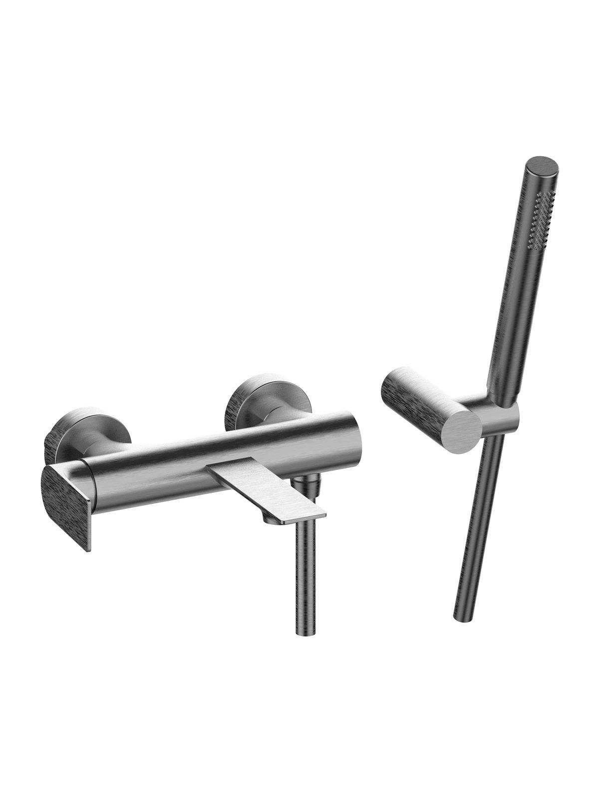 Настенный смеситель для ванны с ручным душем Rubinetterie Frattini Нарцисс ARCH-00106008 - Вид №3