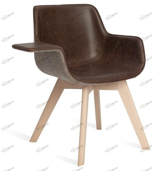 Real Piel Мягкое кресло с подлокотниками и полкой для журналов sun-id-1365062