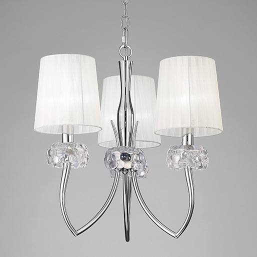 004330 Люстра 3L (хром) Mantra Loewe - Вид №3