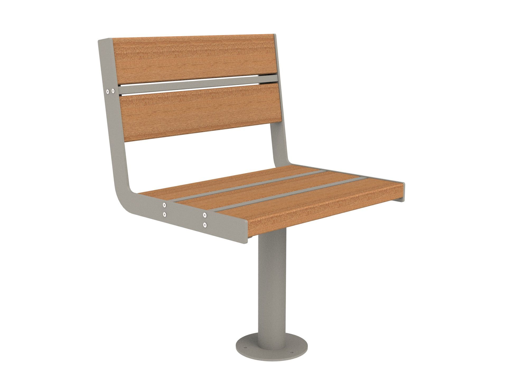 Скамья из окуме со спинкой Lazzari Joy ARCH-00059509 - Вид №10