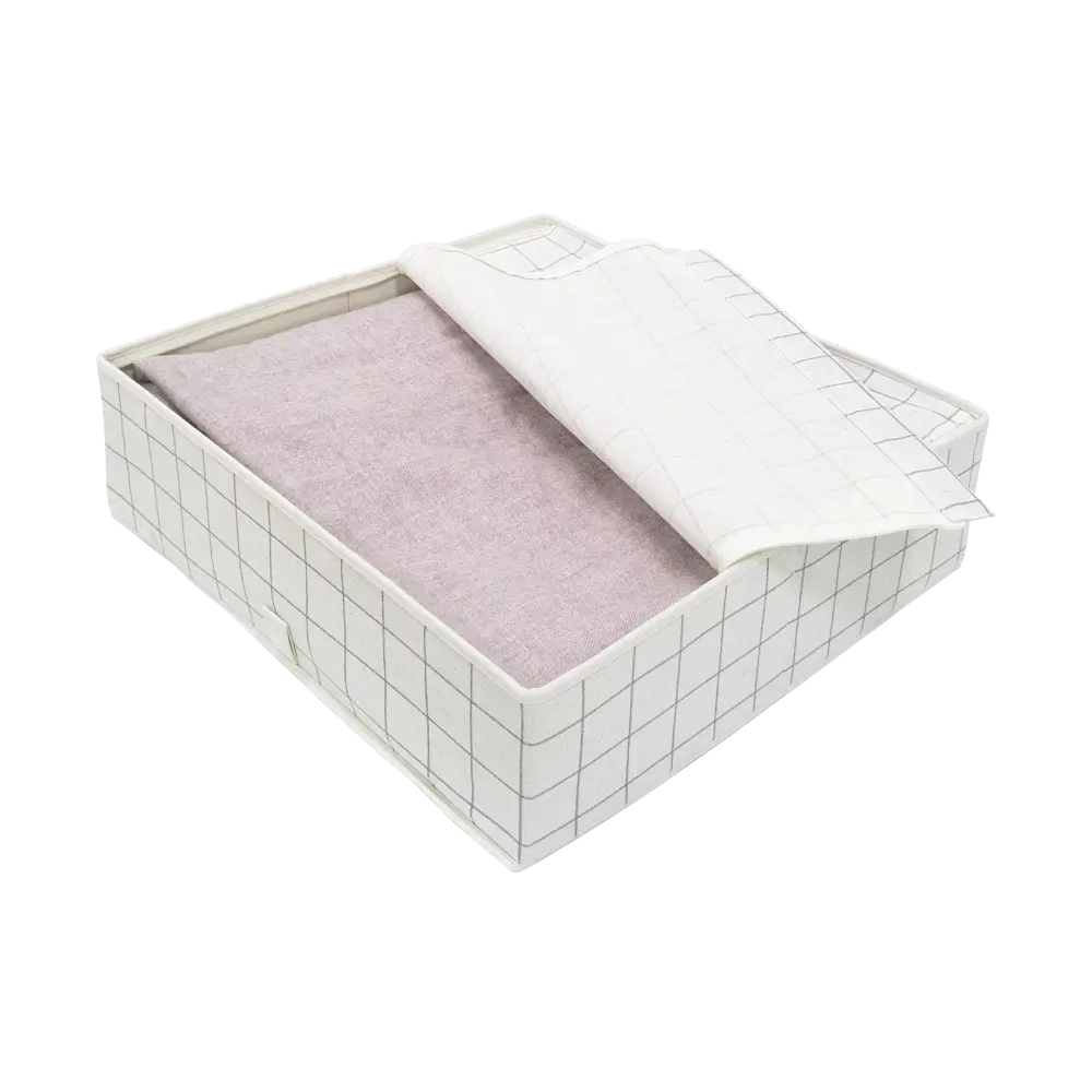 Konsensa - складная коробка для хранения с крышкой 54.5×51.5×16 см 89397841 STLM-1576106 - Вид №4