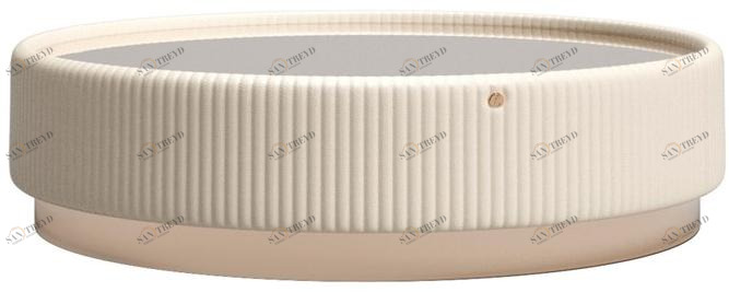 VOLPI Низкий круглый журнальный столик Luigi volpi Lv-23004.130