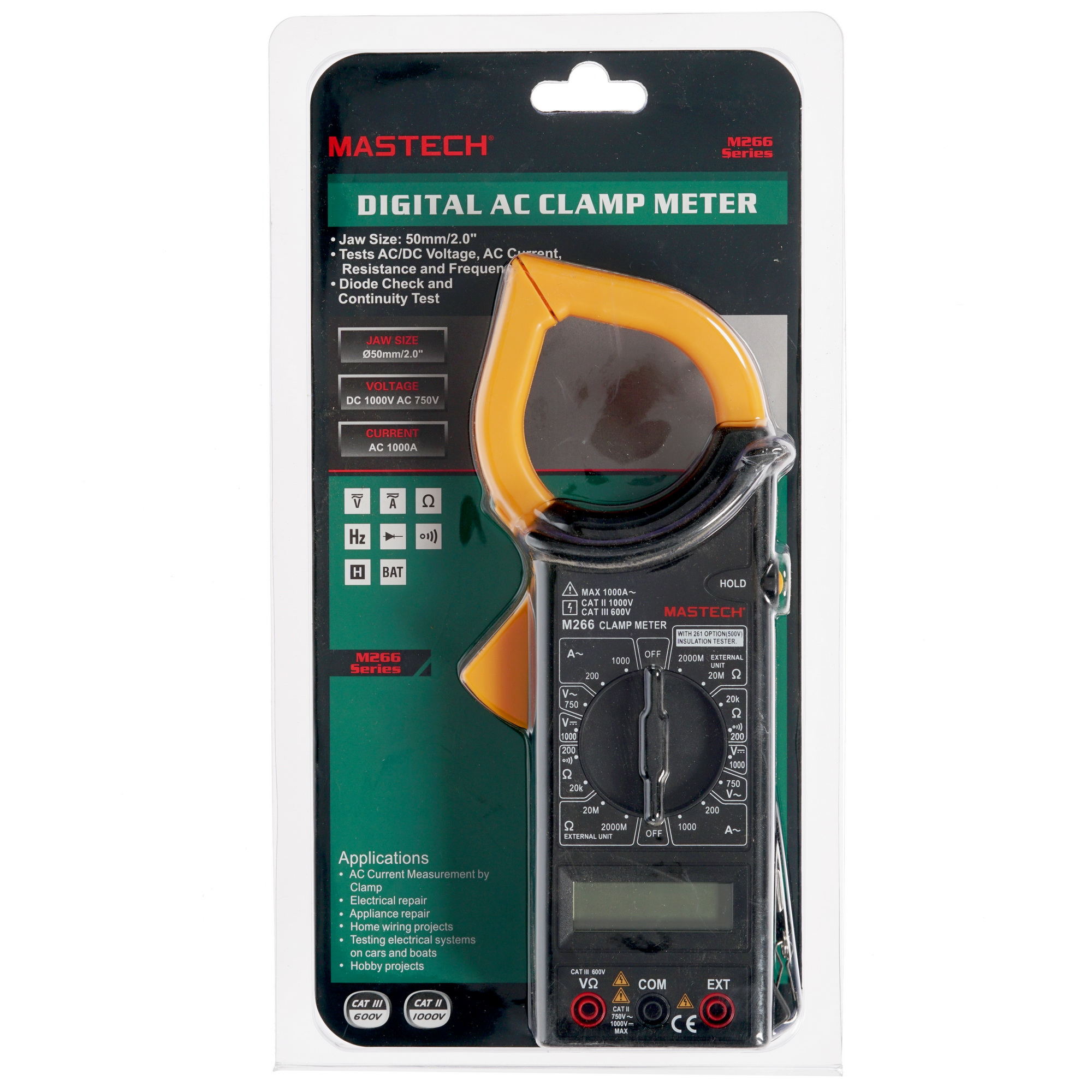 Клещи токоизмерительные Mastech M266 1128039 STDN-0128860 - Вид №5