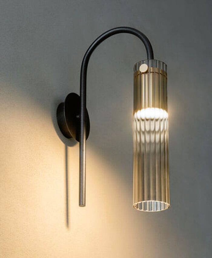 Настенный светильник из стекла pyrex canneted RIFLESSI Tube ARCH-00116227 - Вид №1