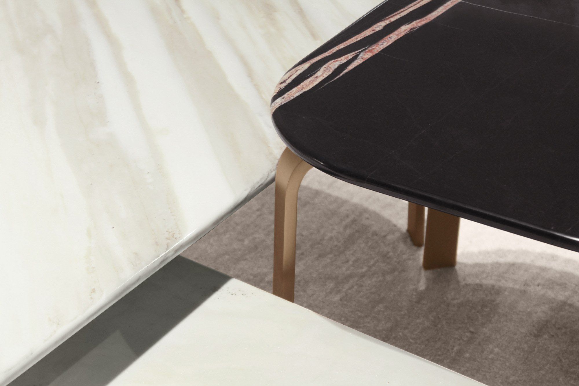 Журнальный столик из черного мрамора Marquina Formitalia ARCH-00073236 - Вид №6