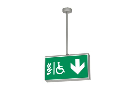 DST-1010 Lisu suspended Daisalux Светильники аварийные Серебристо-Серый 