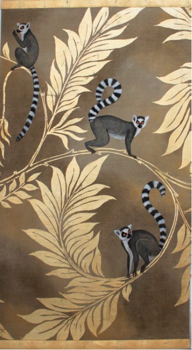 A2 Настенное панно 70х110 см, холст, роспись HECTOR Santreyd 