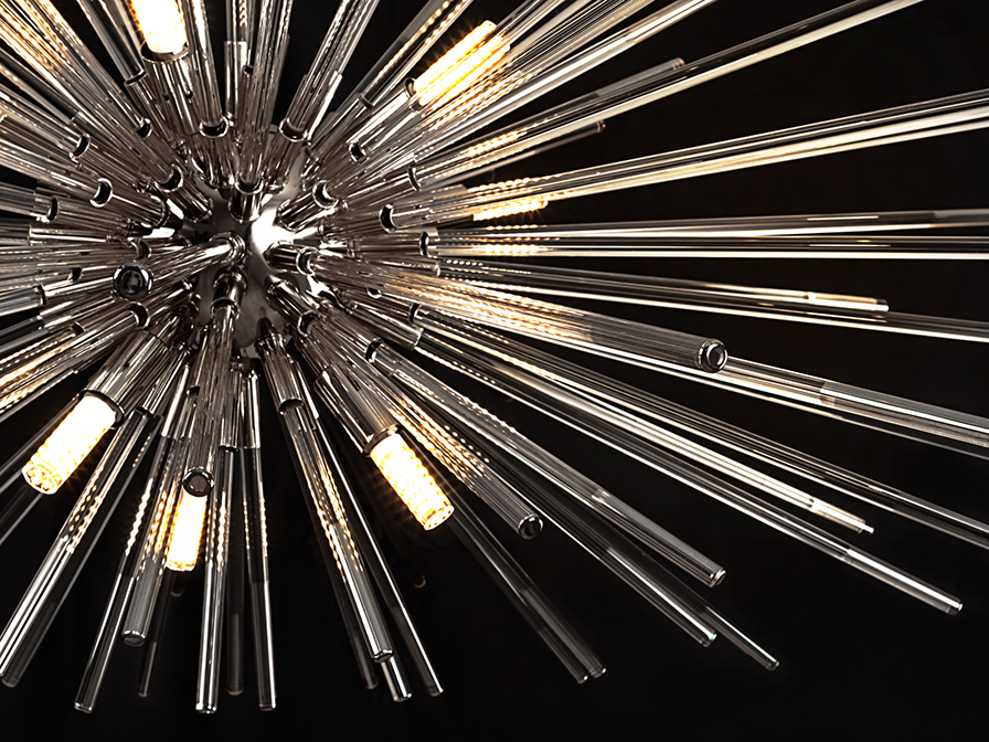 085097 Подвесной светильник DIM 9L хром Schuller Evasion - Вид №6