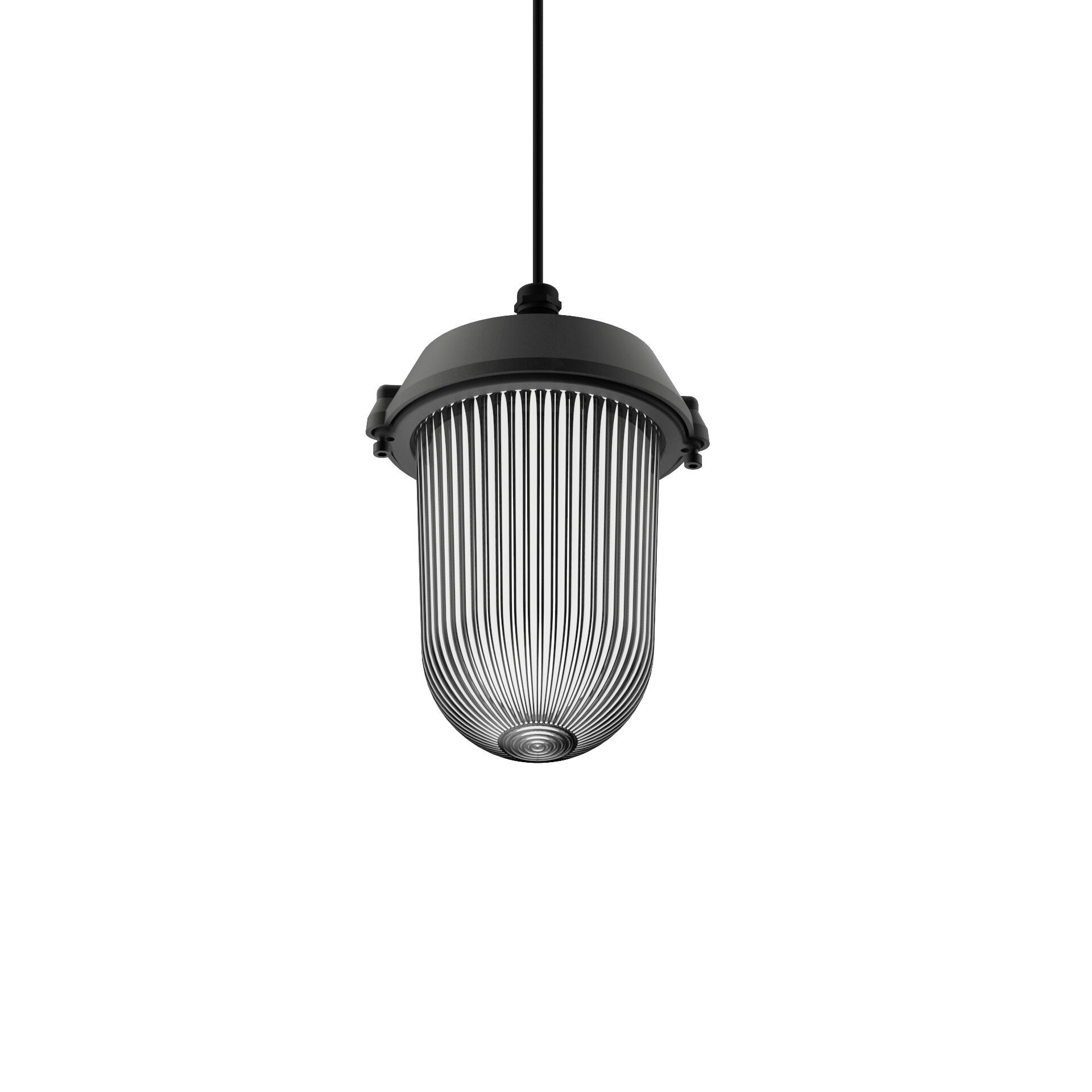 Анодированный алюминиевый подвесной светильник Genuit Graphite ARCH-00058537 - Вид №14