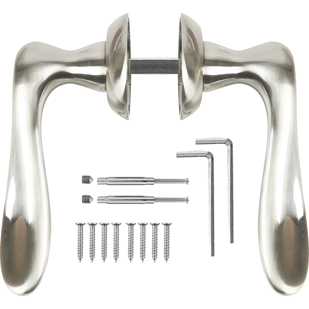 Дверные ручки Palladium Arcadio для входных и межкомнатных дверей 85081858 STLM-0058319 - Вид №1