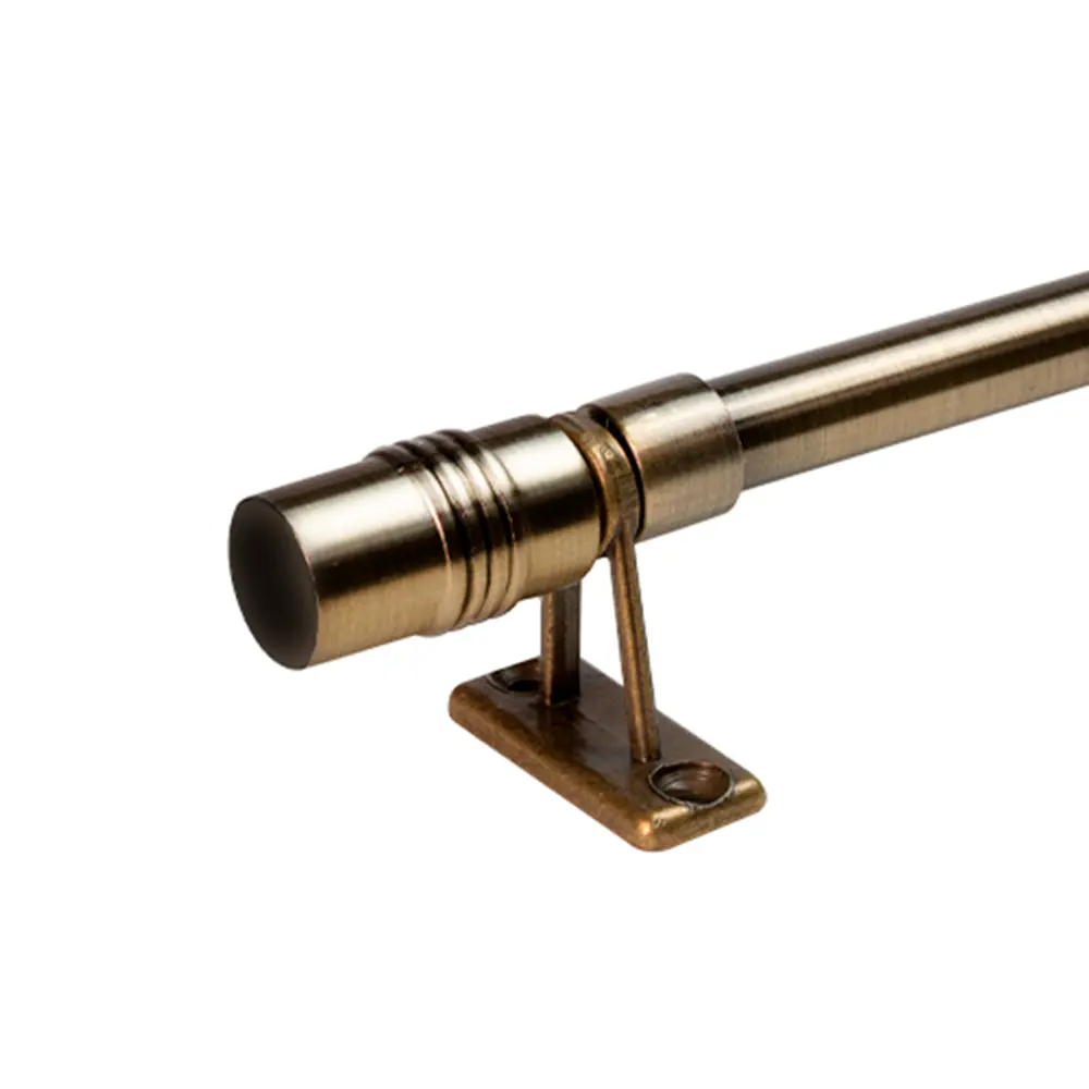 ЭСКАР Цилиндр - однорядный витражный карниз 40-60 см латунь 89370897 STLM-1574978