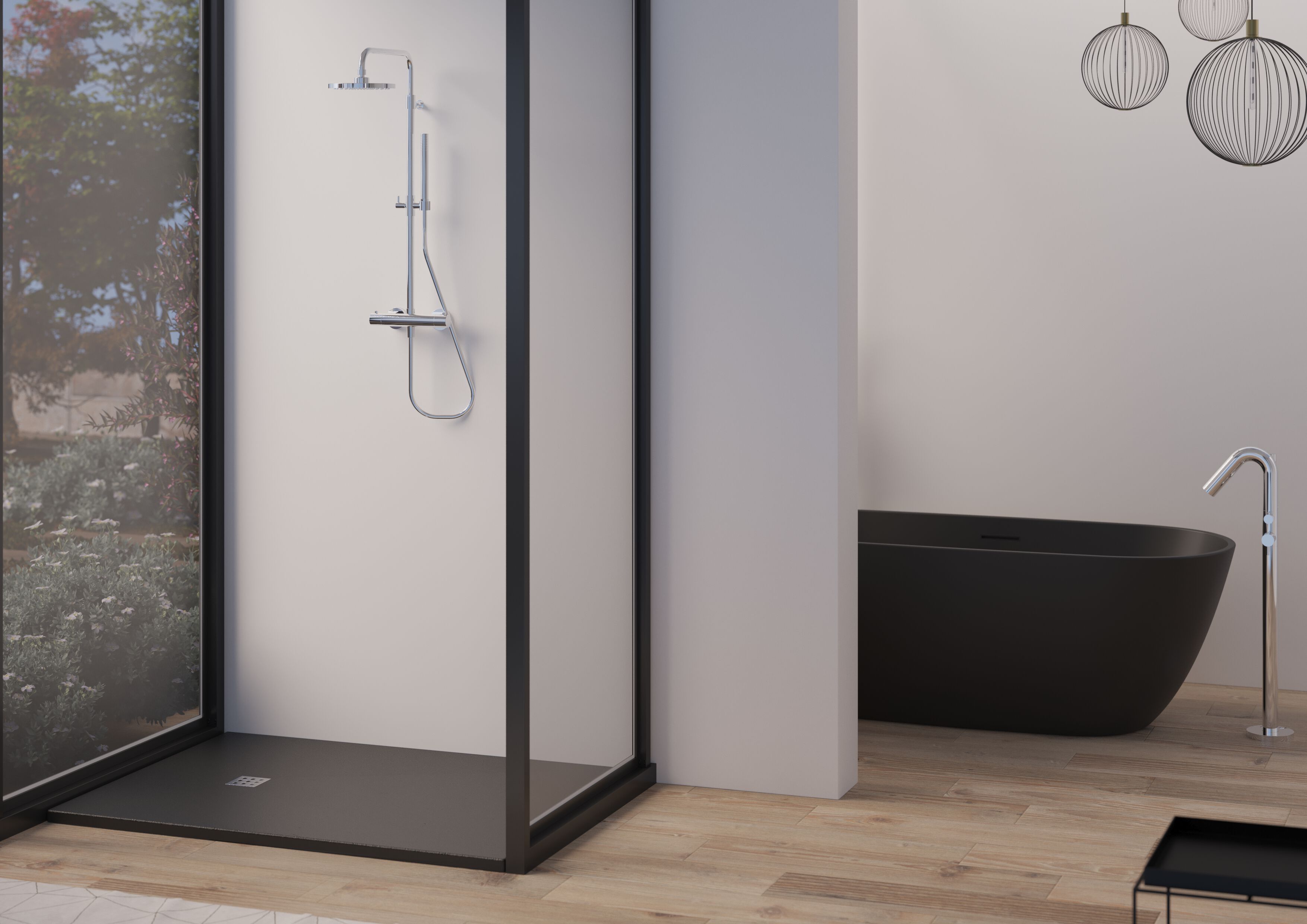 Душевой поддон Mineralmarmo® GSG Ceramic Design STONE ARCH-00017439