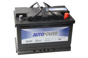 15988317 Аккумуляторная батарея 6СТ70з 278х175х190 570 409 064 A70-L3 Autopower